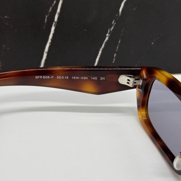 NEW PRADA PRB06SF 15W03N HAVANA PURPLE UNISEX SUNGLASSES PRADA PR B06SF 15W03N main image 9